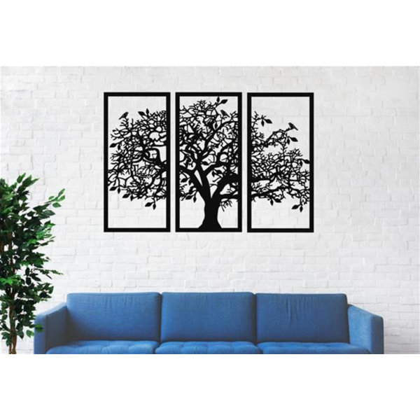 Ophelia & Co. 3 Piece Design 88 Metal Wall Décor Set